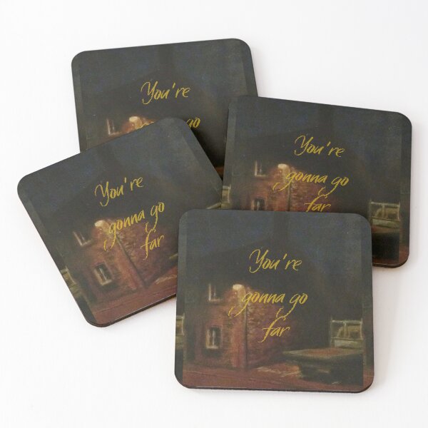 Item preview, Noah Kahan Lyric over painting designed and sold by rosacooper.