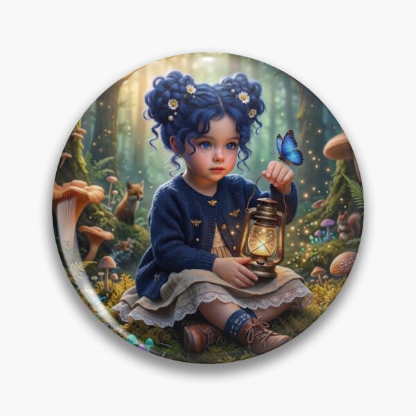 Item preview, The Magical Lantern of the Blue Girl. designed and sold by JoyNest = "The nest of joy".
