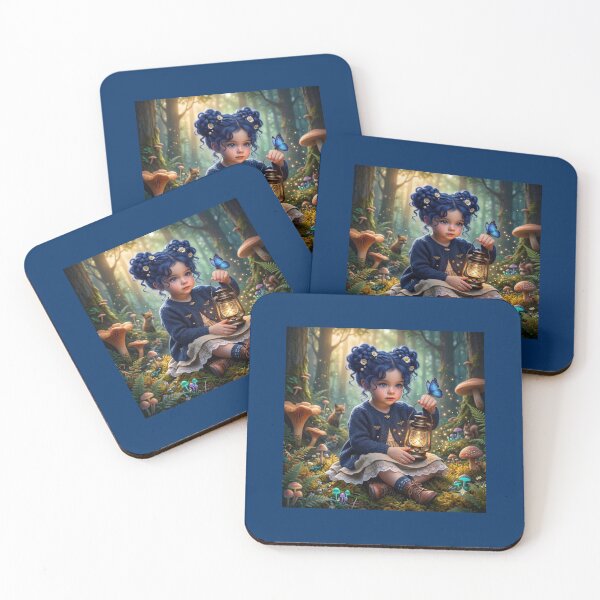 Item preview, The Magical Lantern of the Blue Girl. designed and sold by JoyNest = "The nest of joy".