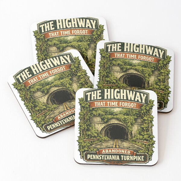 Item preview, The Highway That Time Forgot – Abandoned Pennsylvania Turnpike designed and sold by Past in Threads.