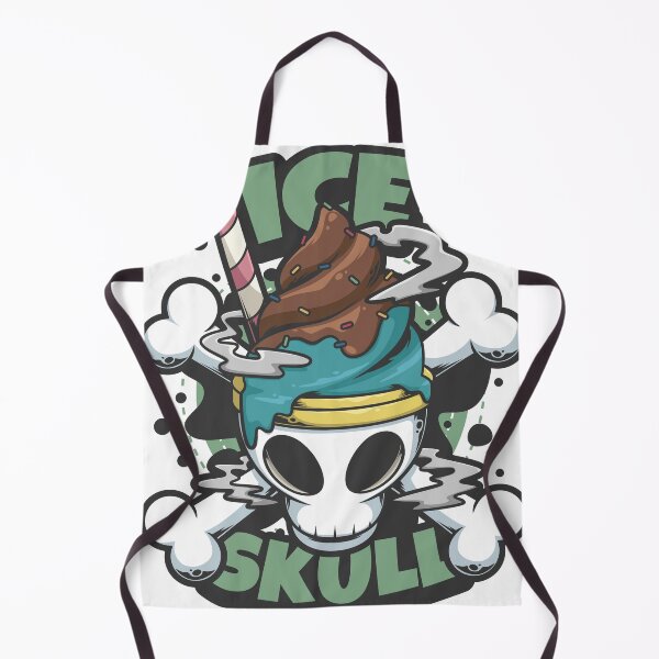 Item preview, Ice Cream Skull Sundae With Crossbones designed and sold by ndesigne.