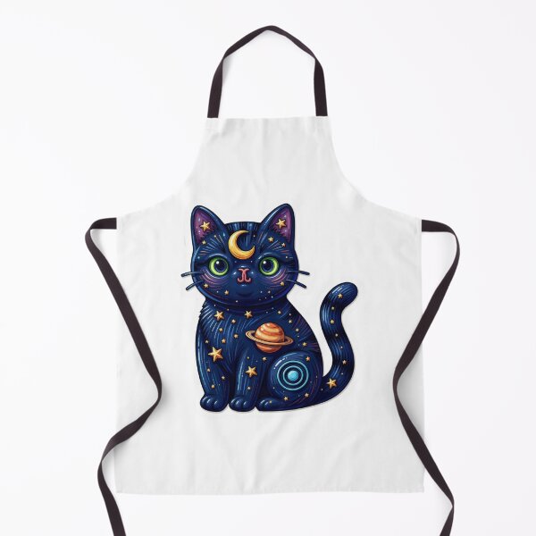 Item preview, Space black cat design designed and sold by weedleaf420.