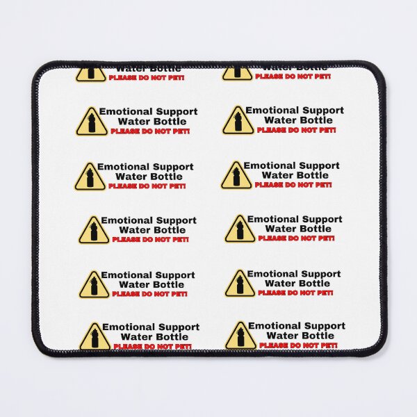 Item preview, Emotional Support [12 Sticker Pack] Water Bottle designed and sold by SeaNympth.