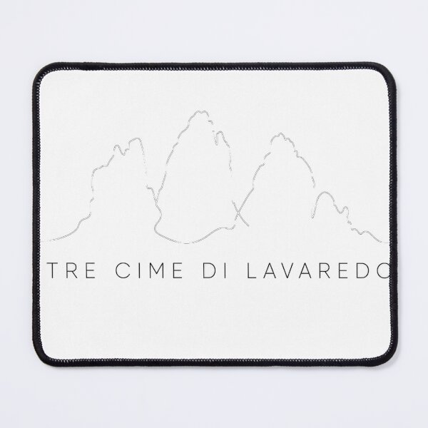 Item preview, Tre Cime di Lavaredo Dolomites | Minimalist Three Peaks Line Art designed and sold by Studio22design.