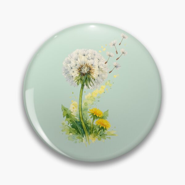Item preview, Watercolor style dandelion  designed and sold by lafataviola.