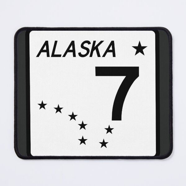 Item preview, Alaska Route 7, Haines Highway, Glacier Highway, Egan Drive, Mitkof Highway, Tongass Highway designed and sold by AlaskaExtreme.