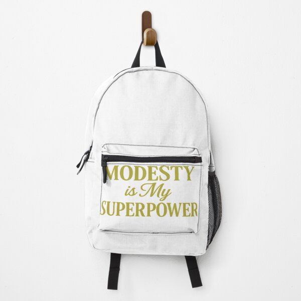 Item preview, “Modesty is My Superpower” golden typography design ✨. designed and sold by JOANNASKAH.