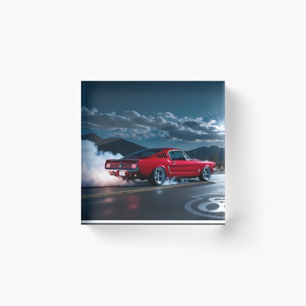 Item preview, Midnight Burnout: '66 Red Pony Car designed and sold by Crazy Ronald.