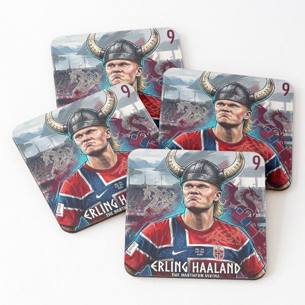 Item preview, Erling Haaland The Northern Viking designed and sold by Simplybe1.