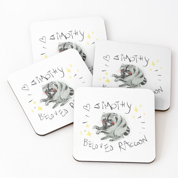 Item preview, Jimothy the raccoon designed and sold by FANNIKATZ.