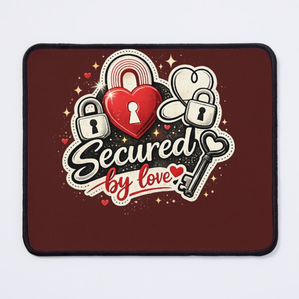 Item preview, Romantic Valentine Heart Lock Design designed and sold by Aliplus+.