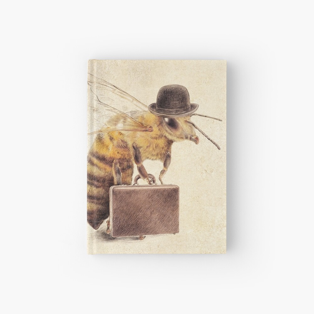Worker Bee Hardcover Journal