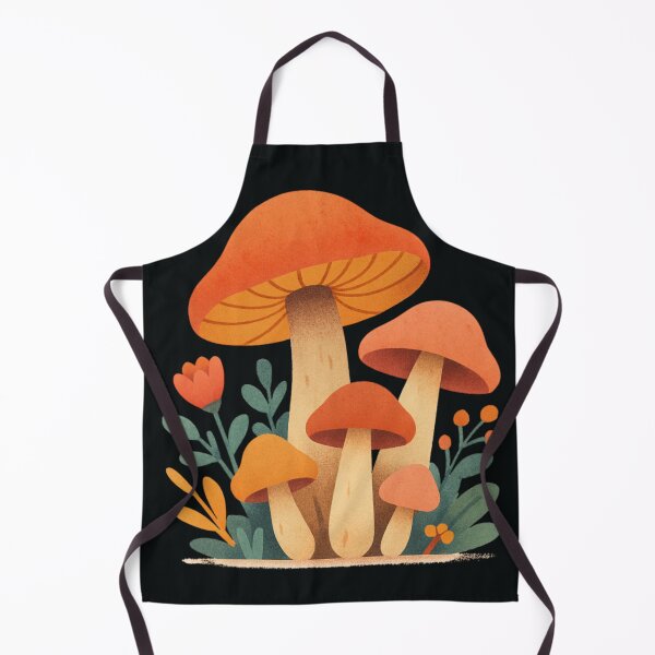 Item preview, Whimsical Cottagecore Mushroom Forest Art designed and sold by Krishnacre8.