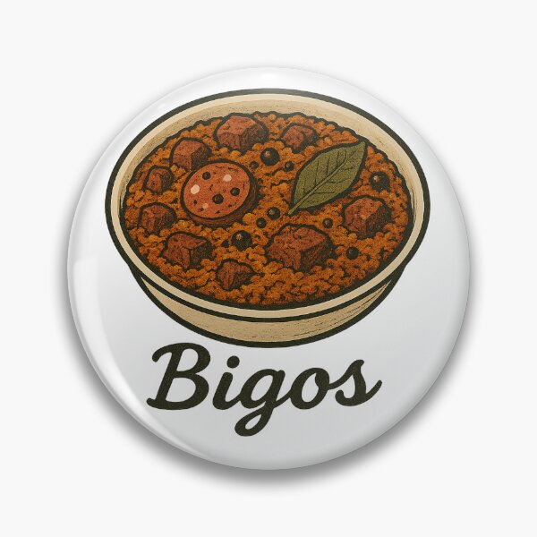 Item preview, Bigos – Traditional Polish Stew Rustic Illustration designed and sold by JOANNASKAH.