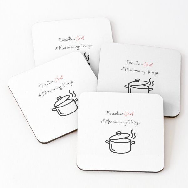 Item preview, Executive Chef Of Microwaving Things Funny Cooking Quote designed and sold by Broken143.