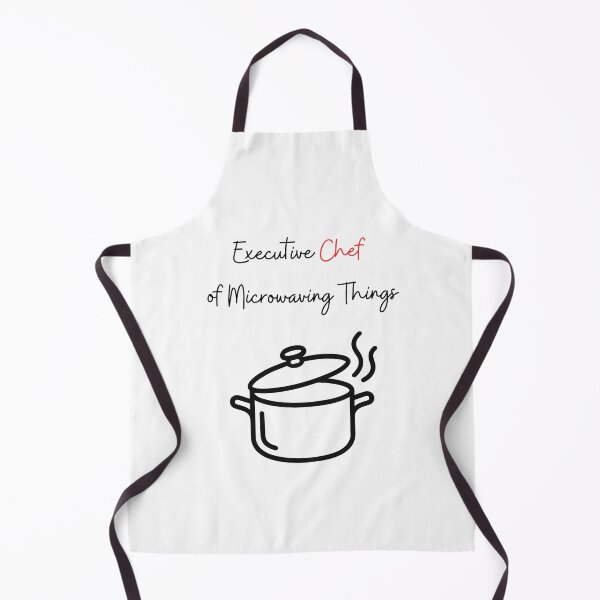 Item preview, Executive Chef Of Microwaving Things Funny Cooking Quote designed and sold by Broken143.
