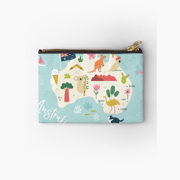 Item preview, Cute Kids Illustrated Map of Australia designed and sold by RiderSpoon.