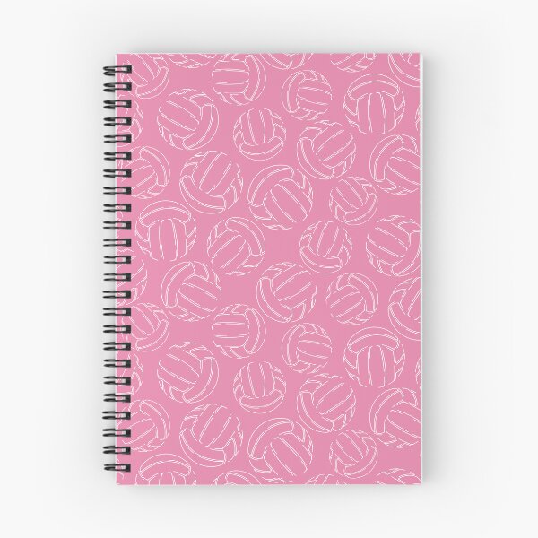 Item preview, Volleyballs line art sketch pattern - pink designed and sold by katzdzynes.