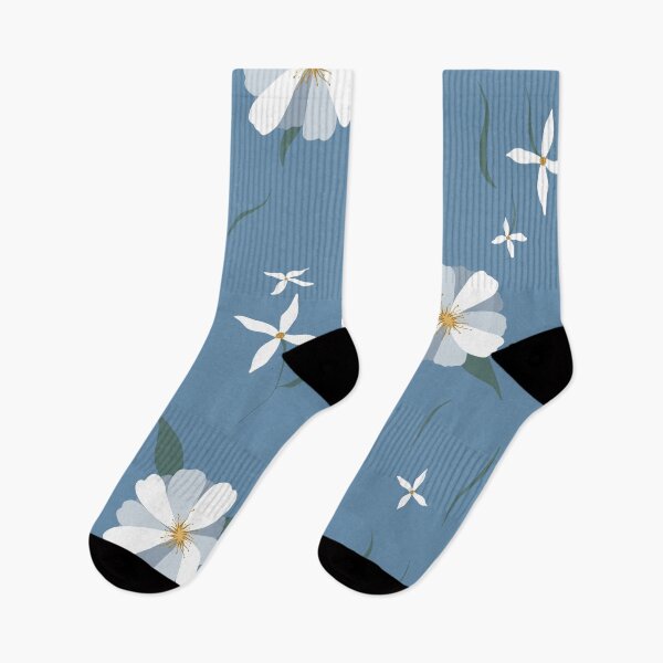 Item preview, Blue Floral Botanical Pattern designed and sold by JayzArtz.