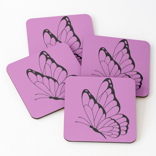 Item preview, Minimalist Butterfly with Black and White Lines designed and sold by ramo7.
