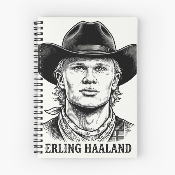 Item preview, Erling Haaland in Cowboy Hat designed and sold by Simplybe1.