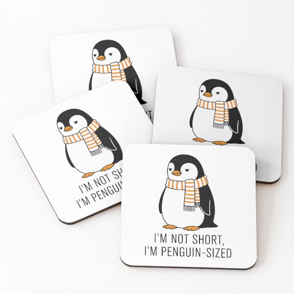 Item preview, I'm Not Short, I'm Penguin-Sized designed and sold by Amir Faysal.