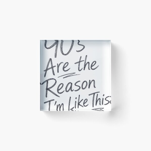 Item preview, Handwritten 90's Kid Confession designed and sold by CerealBoxInk.