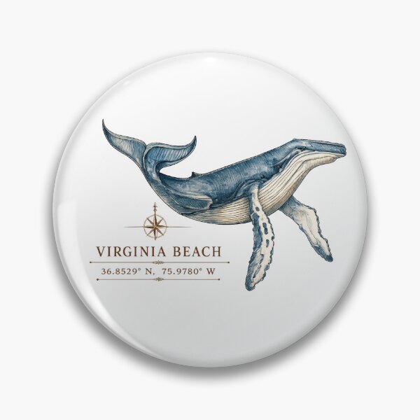 Item preview, Virginia Beach Whale designed and sold by nolachandler.
