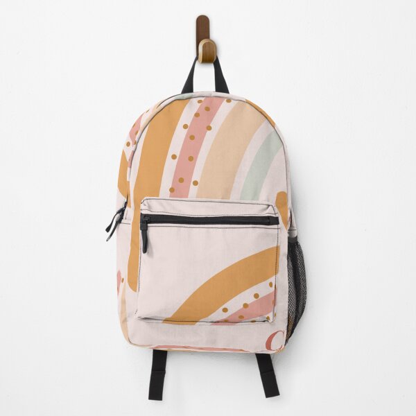 Item preview, Neutral Boho Rainbow Minimal Abstract Design designed and sold by Krishnacre8.