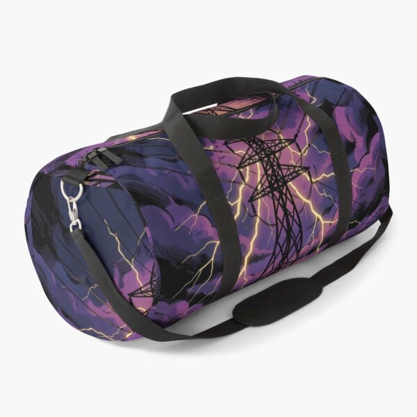 Item preview, Pylon Comic Book Art Purple Lightning designed and sold by pinkal.