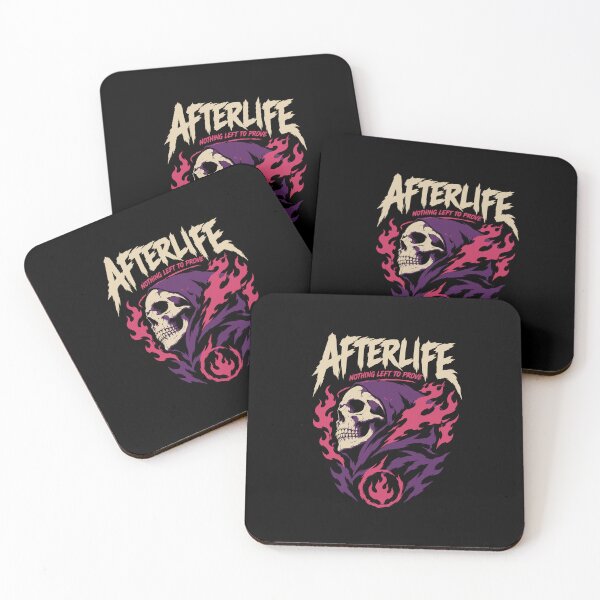 Item preview, Afterlife Grim Reaper Skull Design designed and sold by Looming Lines.