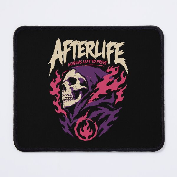 Item preview, Afterlife Grim Reaper Skull Design designed and sold by Looming Lines.