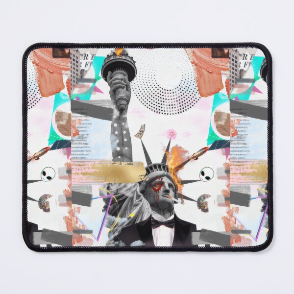 Item preview, Burning Freedom – Surreal Digital Collage designed and sold by NucciCollective.