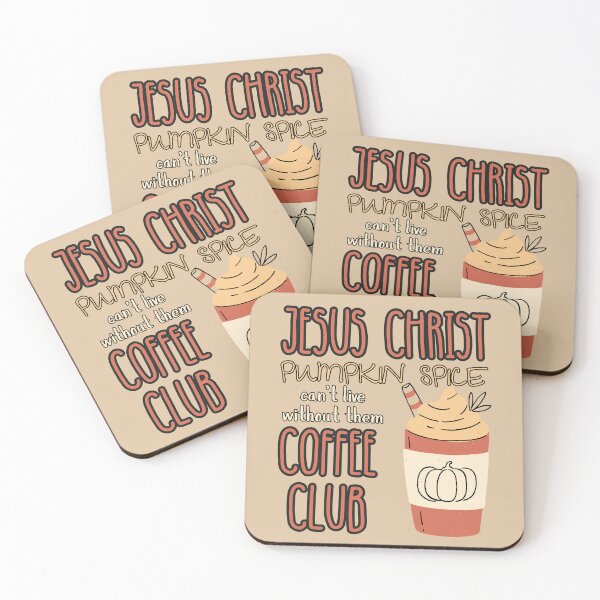 Item preview, Love Jesus Christ and Pumpkin Spice Coffee Lover Pumpkin Spice Latte Christian   designed and sold by Forevermore.