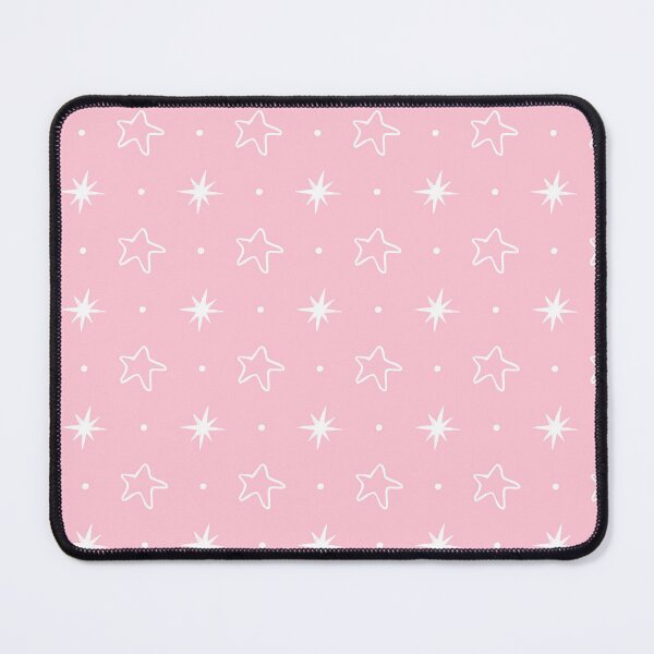 Item preview, Pink Star Pattern | Cute Pastel Pink Celestial Stars | Hand Drawn White Stars on Pink | Girly Minimalist Starry Night Doodle | Soft Pink and White Star Pattern | Whimsical Celestial Sketch designed and sold by VivaFy.