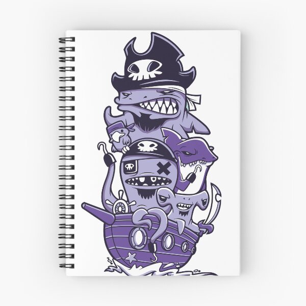 Item preview, Purple Pirate Monster Crew Sailing Adventure designed and sold by ndesigne.