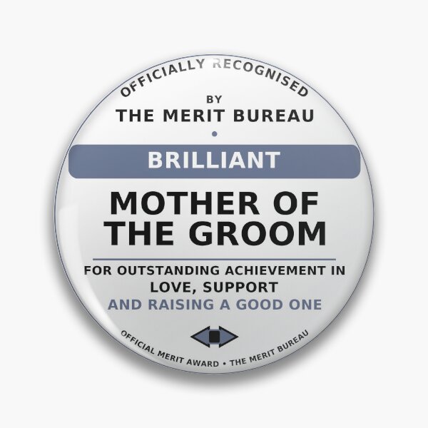 Item preview, Mother of the Groom Gift | Brilliant Mum Wedding Thank You Award designed and sold by TheMeritBureau.