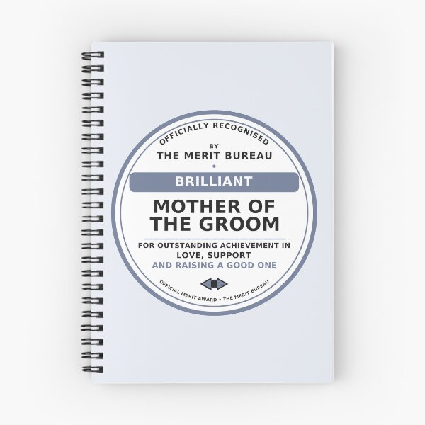 Item preview, Mother of the Groom Gift | Brilliant Mum Wedding Thank You Award designed and sold by TheMeritBureau.