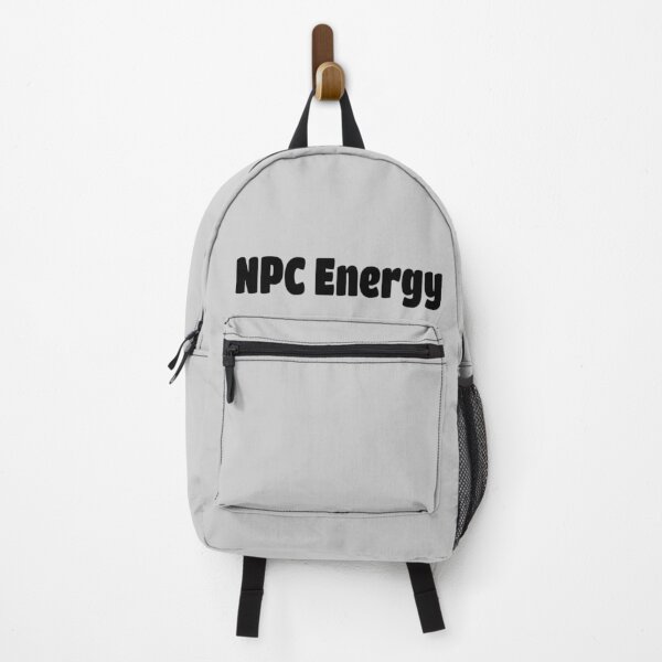 Item preview, NPC Energy (Black Text) designed and sold by Flirty Merch.