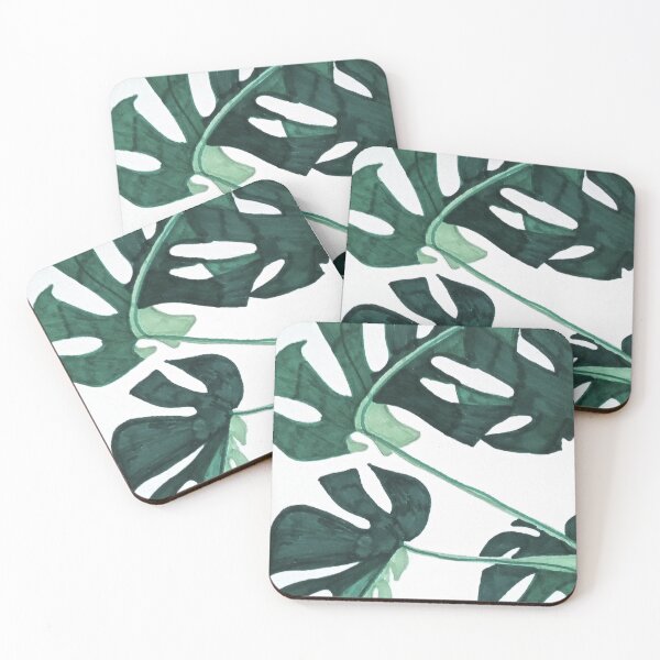 Item preview, Minimalist Monstera Leaves Aesthetic Style designed and sold by ElizabethCoelho.