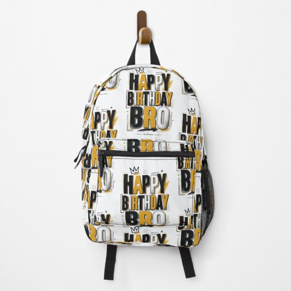 Item preview, Happy Birthday Bro | Modern Bold Typography Design | Birthday Gift for Brother | By Coloralmy designed and sold by Coloralmy.