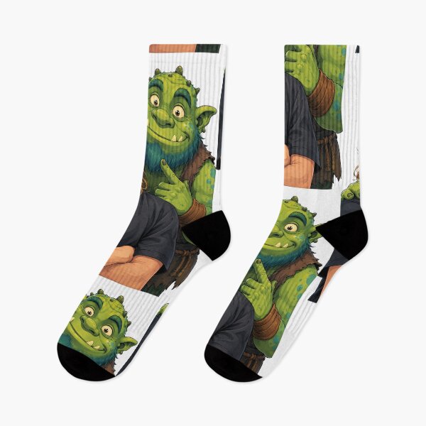 Item preview, Haaland Serious Blond Fooballer and Shrrek Goofy Green Troll designed and sold by AntonioJ8.