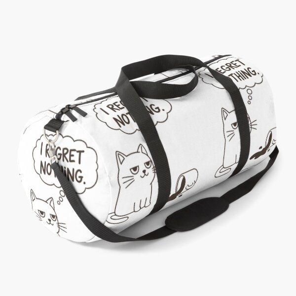 Item preview, Funny Cat I Regret Nothing Spilled Coffee Mug Pun designed and sold by Amir Faysal.