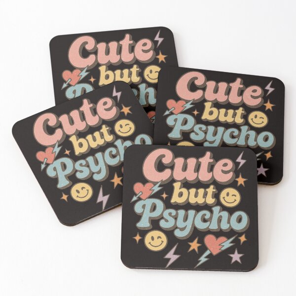 Item preview, Retro Cute But Psycho Vibes designed and sold by BriSher.