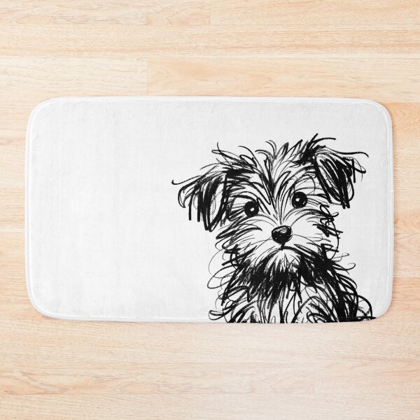 Item preview, Scruffy Puppy Scribble designed and sold by pixiedustpaint.
