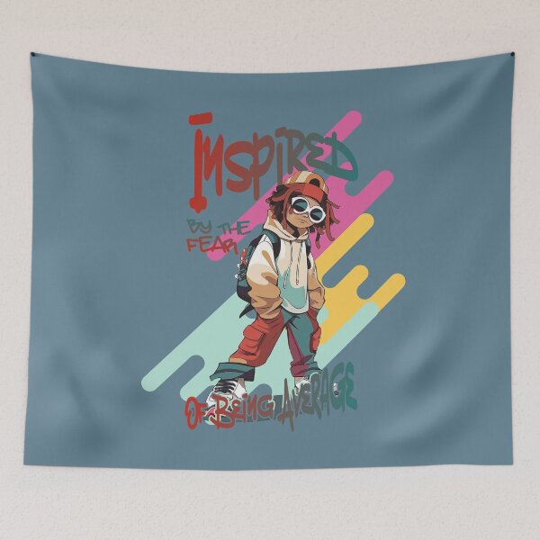 Item preview, Inspired by the Fear of Being Average Streetwear designed and sold by Szpaku desart .