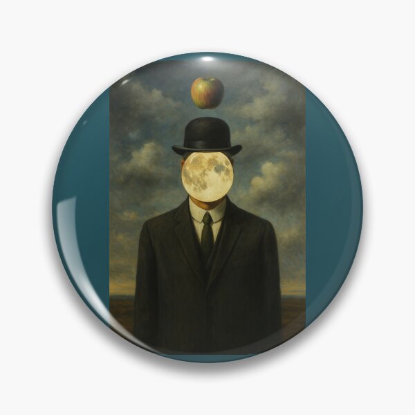 Item preview, Cool New Poster Honoring the Painter Rene Magritte  designed and sold by Halifaxartguy.