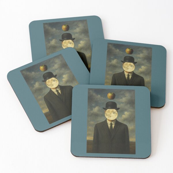 Item preview, Cool New Poster Honoring the Painter Rene Magritte  designed and sold by Halifaxartguy.