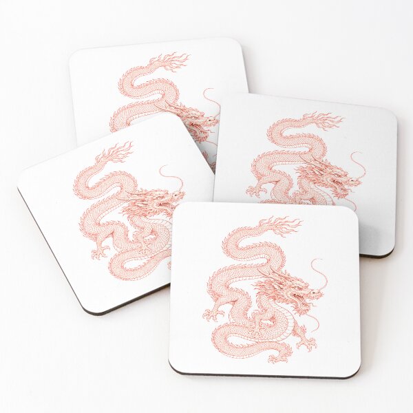 Item preview, Red Chinese Dragon  designed and sold by bobcatmarty.