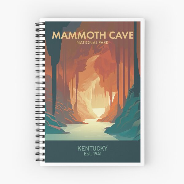 Item preview, Mammoth Cave, Kentucky Underground Poster designed and sold by MarkedArtPrints.